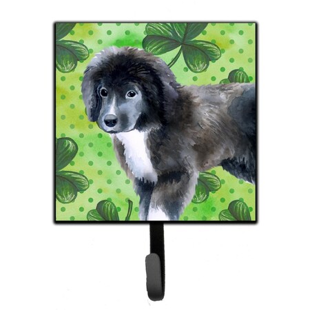 Jensendistributionservices Newfoundland Puppy St Patricks Leash or Key Holder MI1655212